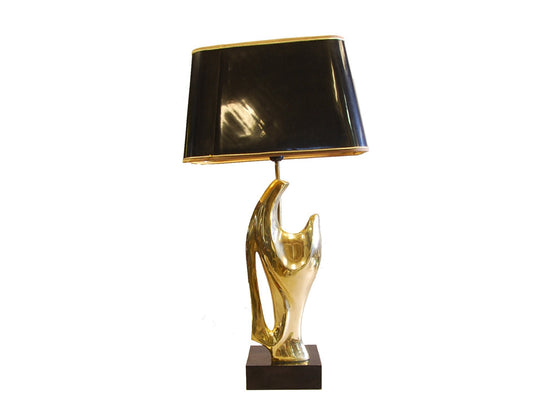 Alain Chervet Madonna Brass table lamp 1970s